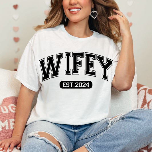 Wifey EST 2024 Shirt