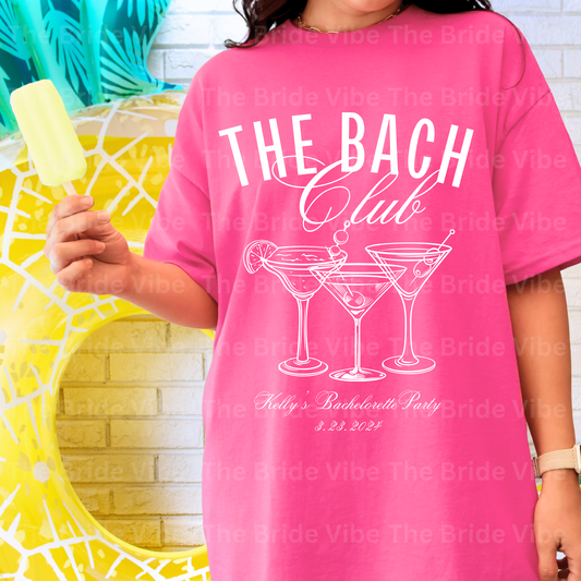 Personalized The Bach Club Bachelorette Shirt