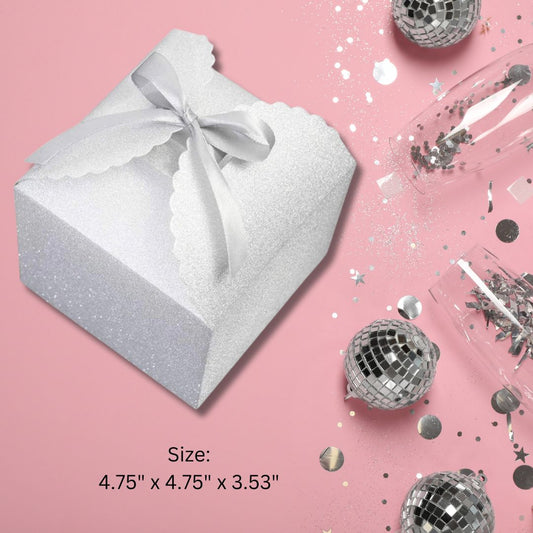 Silver Sparkle Gift Box