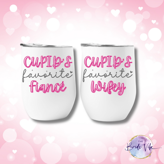 Cupid's Favorite Wine Tumbler