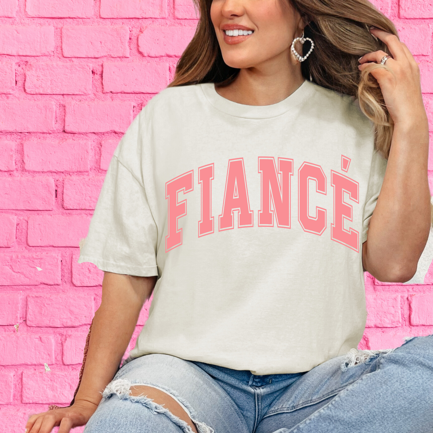 Bubblegum Pink Fiance Shirt