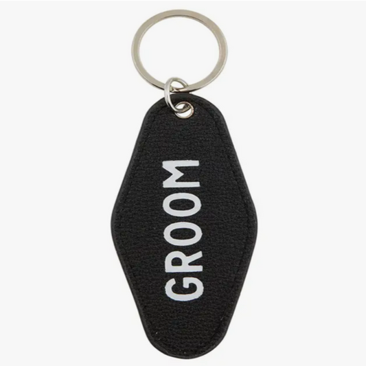 Groom Motel Key Tag