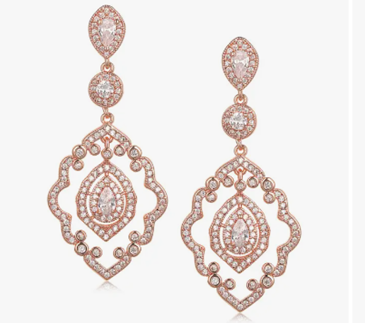 Chandelier Wedding Earrings For Brides