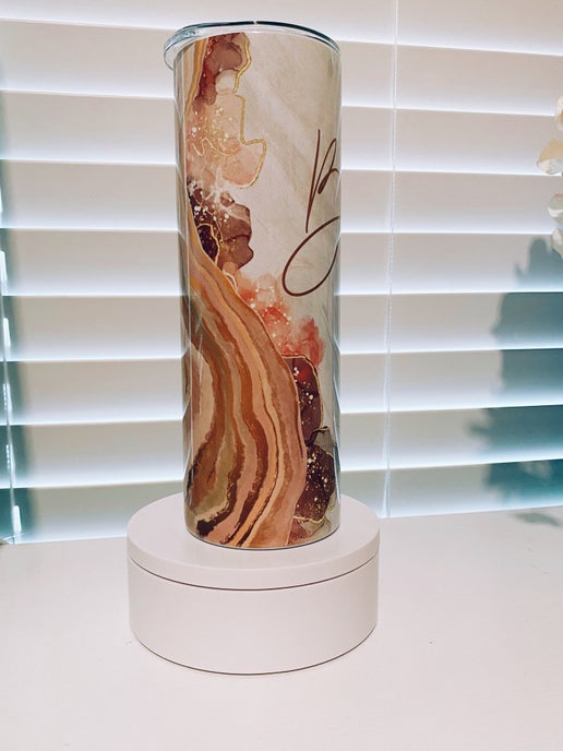 Marble Bride Tumbler