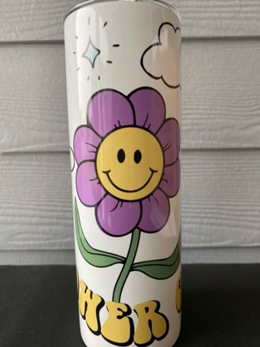 Flower Girl 20oz Skinny Tumbler